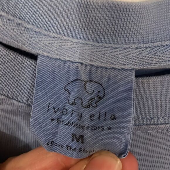 ✨Ivory Ella Blue Long Sleeve t-shirt - Picture 4 of 5